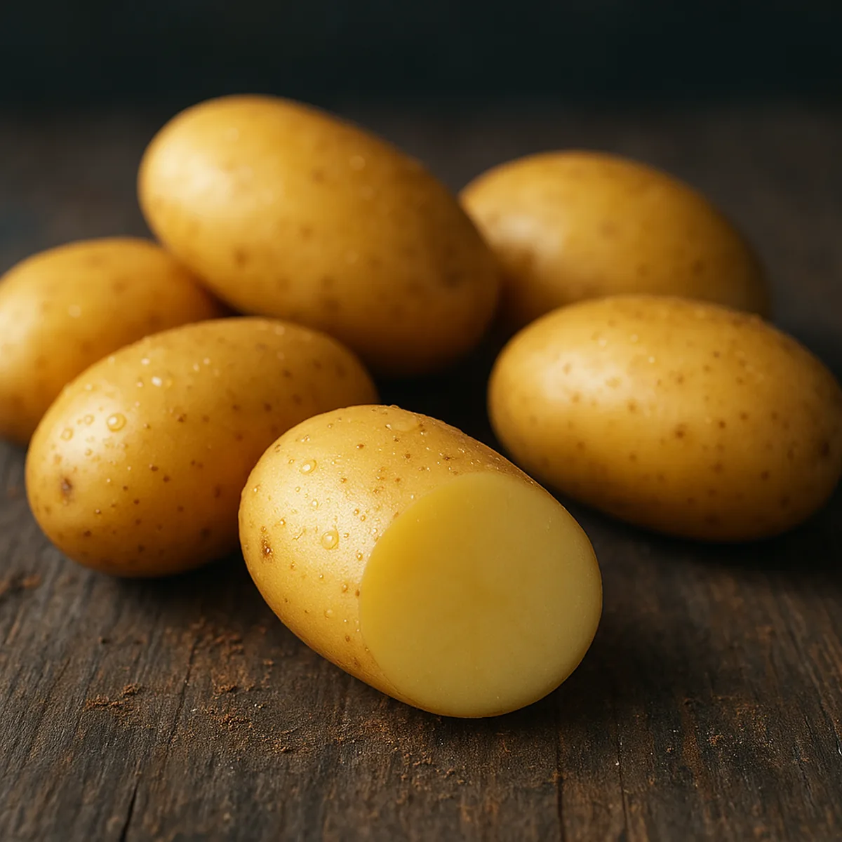 Pommes de terre Charlotte fraîches à chair ferme